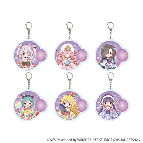 『ヘブンバーンズレッド』アクリルキーホルダー16/浴衣ver. 第31C部隊 コンプリートセット(全6種)(グラフアートイラスト)